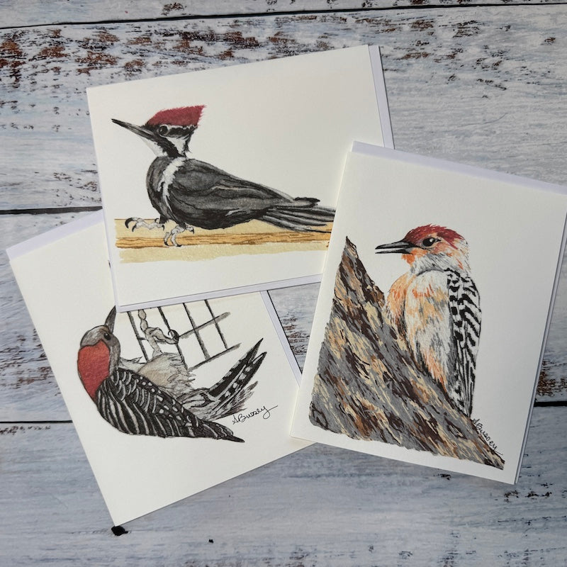 Woodpeckers Card Set