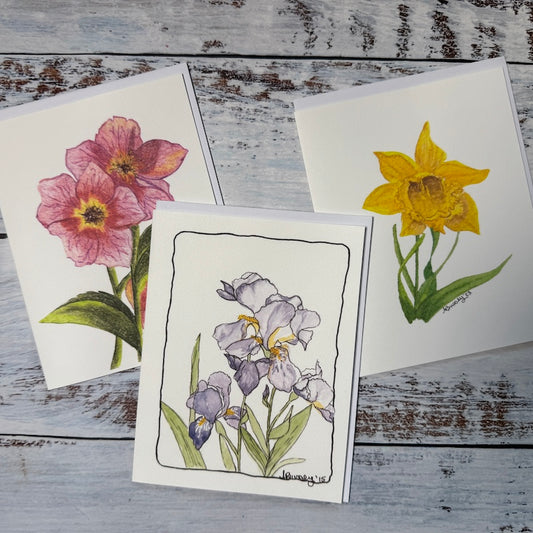 Garden Florals Card Set